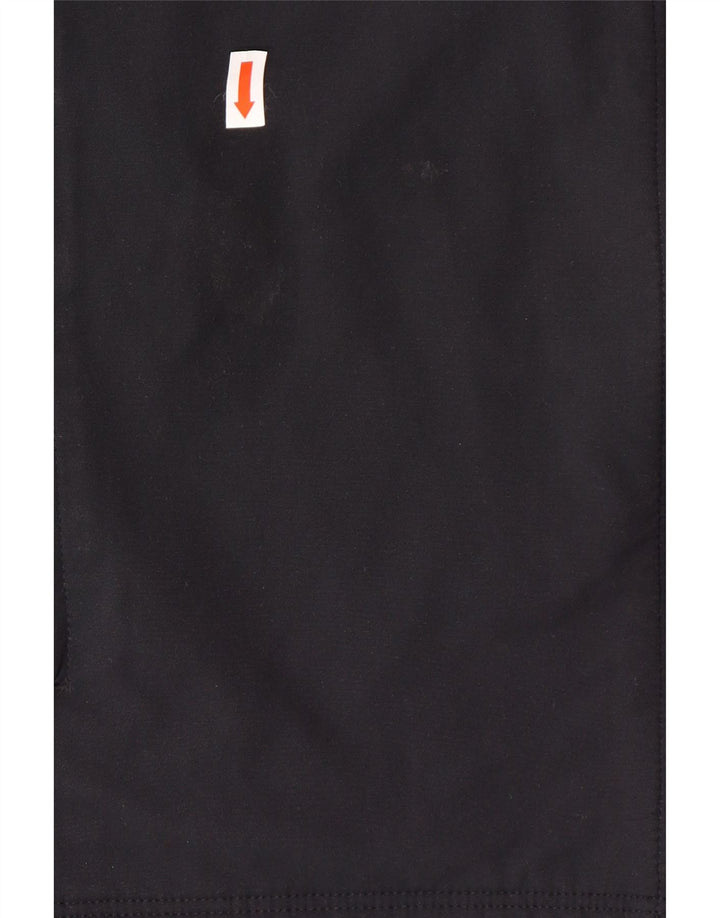 UNDER ARMOUR Mens Heat Gear Treino Top Jaqueta Pequena Poliéster Preto