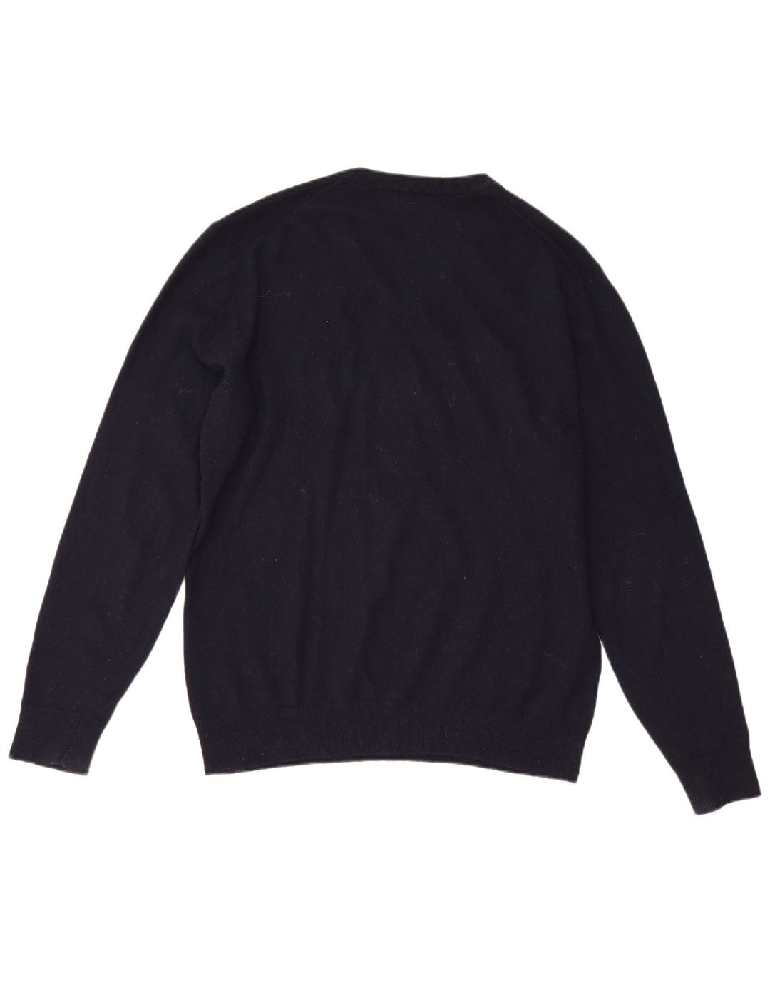 Suéter masculino Gant com decote em V XL azul marinho