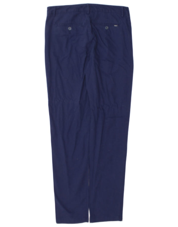 Polo Ralph Lauren Meninos Calças Chino Slim 15-16 Anos Azul Marinho Algodão