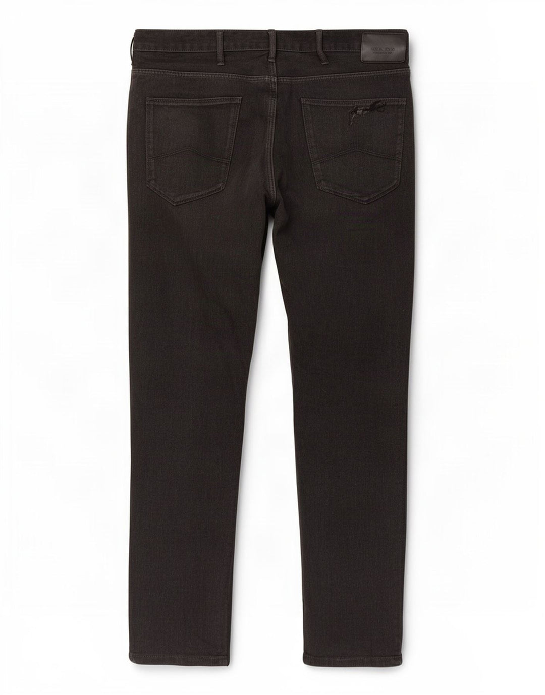Armani Mens Jeans Slim W36 L30 Algodão Preto