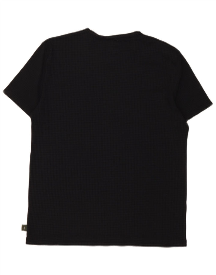 Camiseta Calvin Klein Feminina Cáqui Top Reino Unido 14 Grande Preto