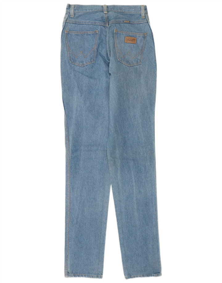 Jeans Wrangler Feminino Slim W28 L36 Azul Algodão