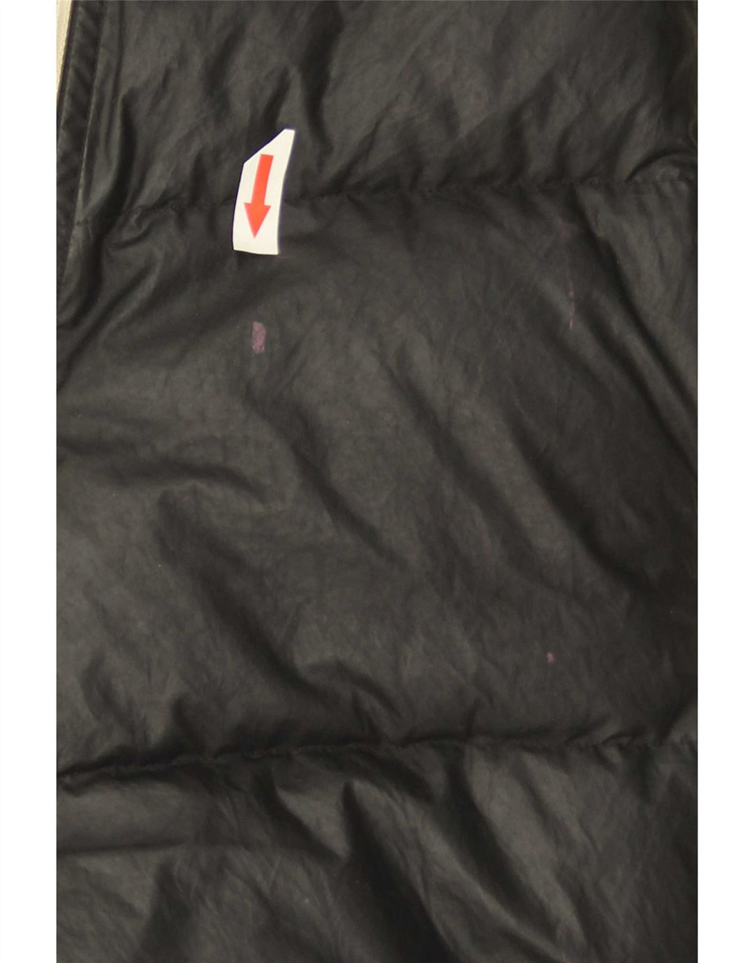 Colete acolchoado masculino Nike UK 38 poliéster preto médio