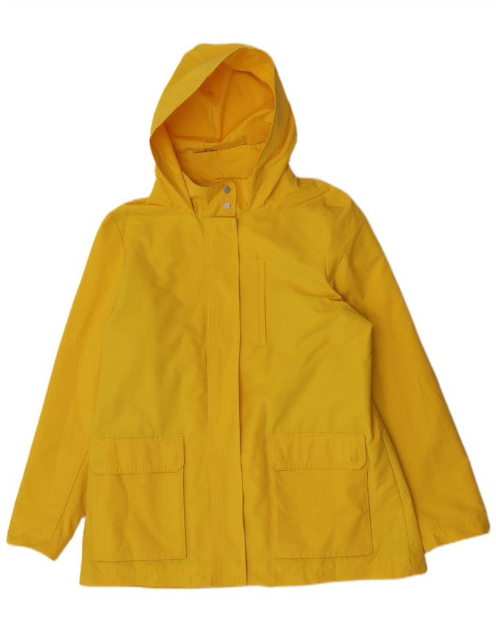 Jaqueta utilitária feminina com capuz Gap UK 18 XL amarelo