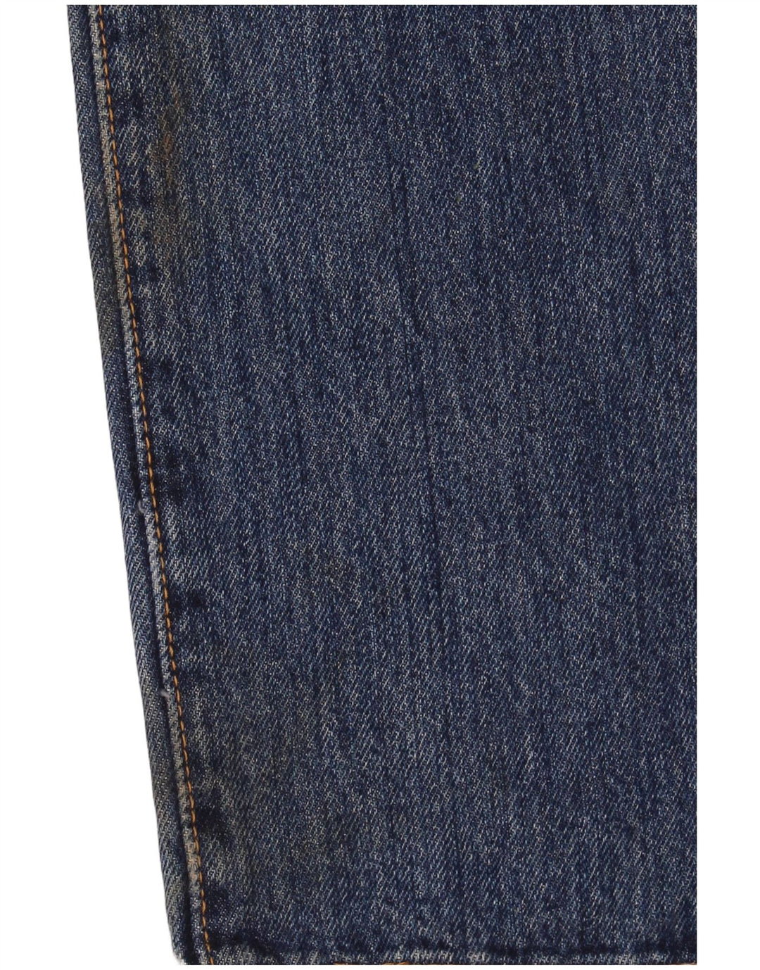 LEVI'S Masculino 501 Straight Jeans W33 L32 Azul Algodão