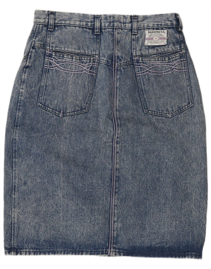 Saia jeans feminina BLOOMING XS W24 azul