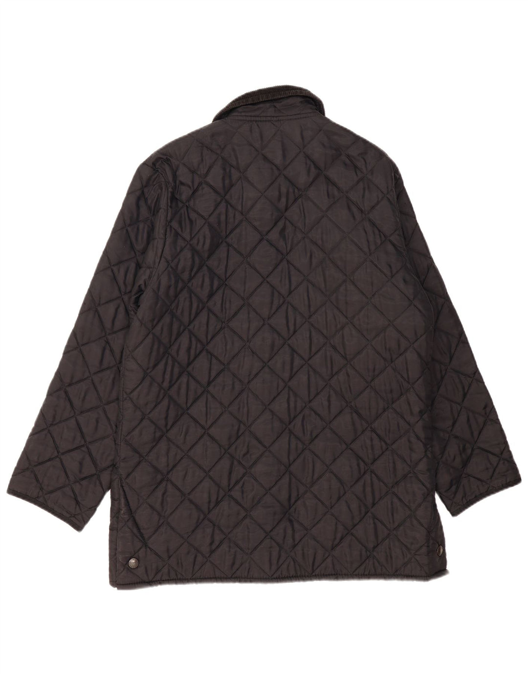 Jaqueta acolchoada Barbour masculina LIDDESDALE Reino Unido 40 grande nylon preto