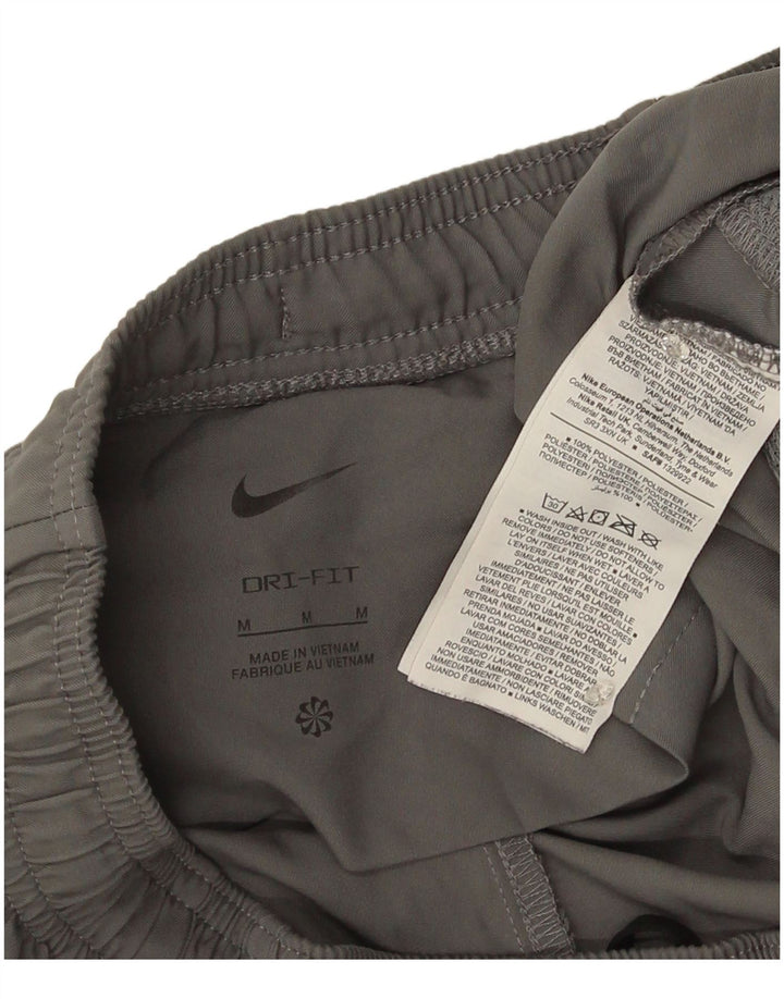 Nike Mens Dri Fit Calças de treino Joggers Cinza Médio Poliéster