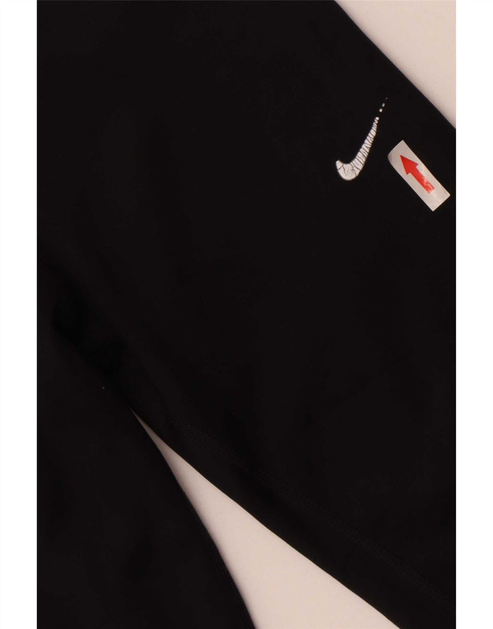 Leggings Nike Graphic para meninas 10-11 anos médio preto