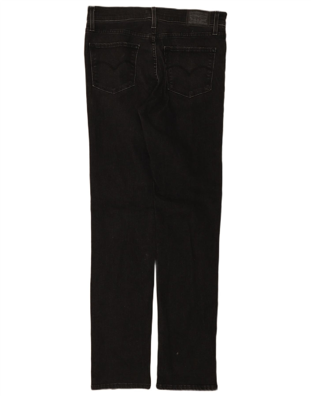 Calça jeans feminina Levi's 312 Shaping Slim W29 L32 algodão preto