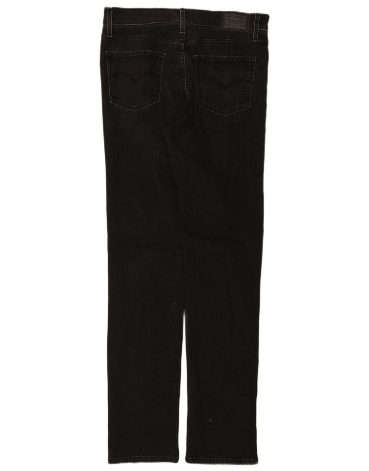 Calça jeans feminina Levi's 312 Shaping Slim W29 L32 algodão preto