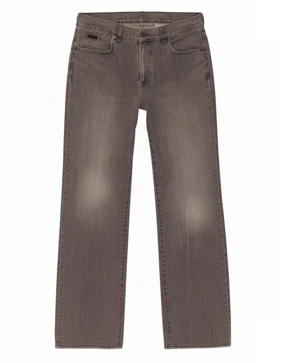 Calça jeans reta masculina Calvin Klein W30 L31 cinza
