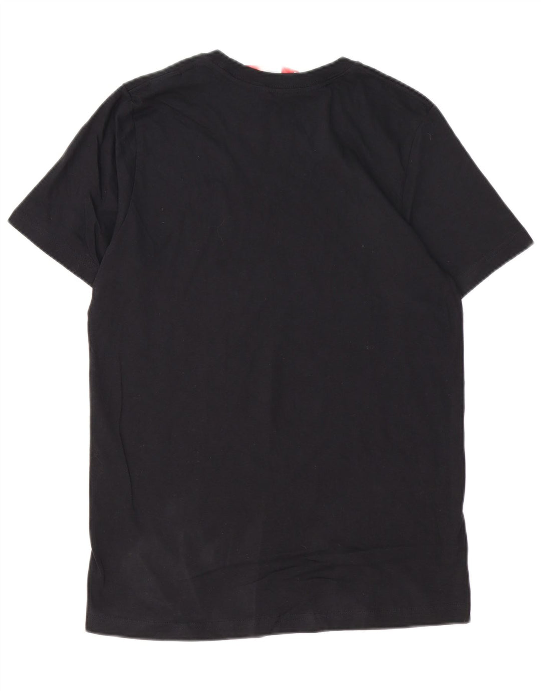 Camiseta masculina NIKE Slim Fit Graphic Top grande de algodão preto