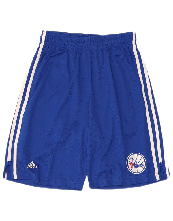 Adidas Mens Graphic Sport Shorts Pequeno Azul Poliéster Esportes