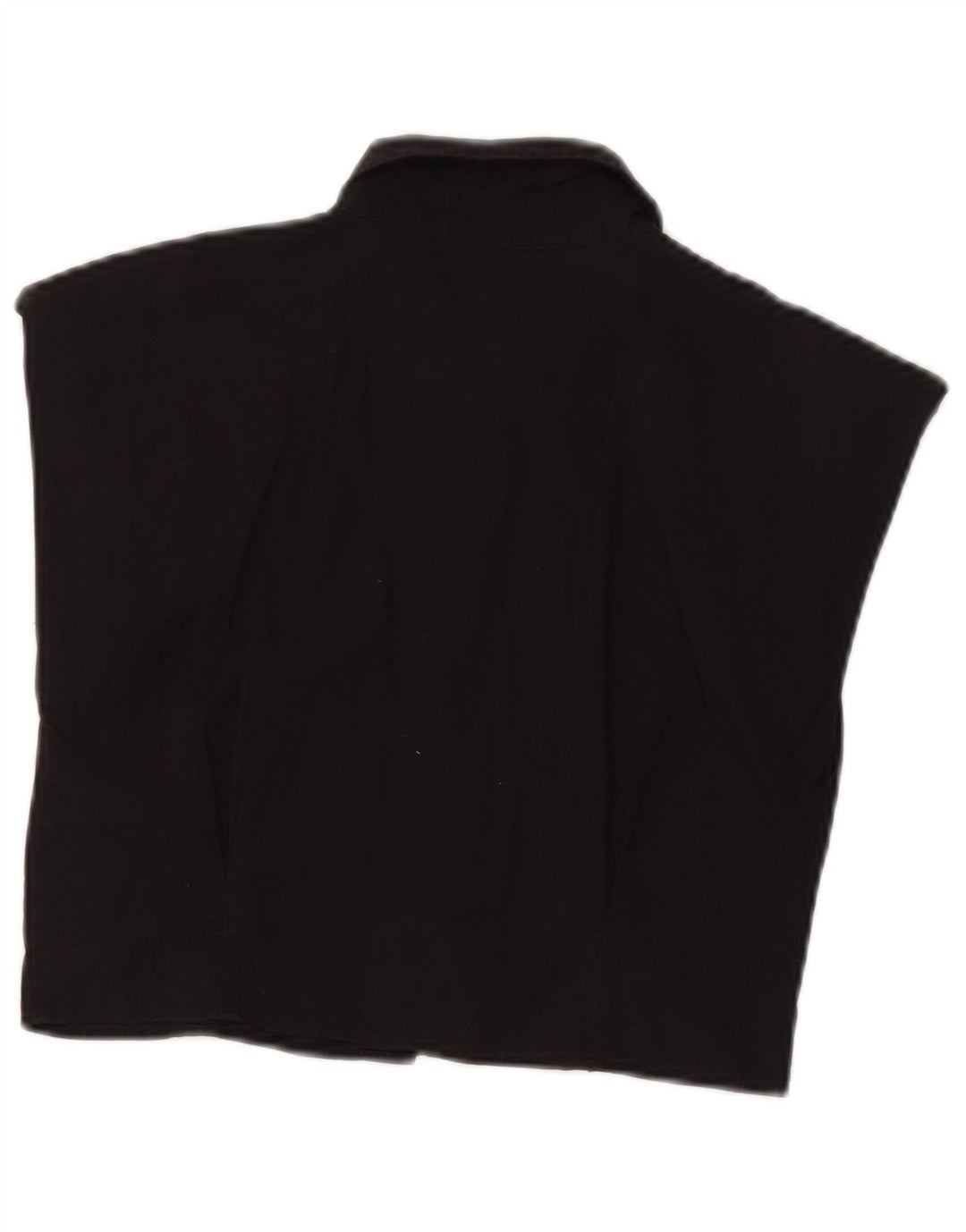 Blusa feminina sem mangas Zara Reino Unido 8 pequena preta