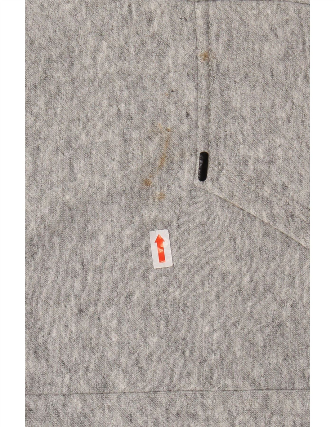 Suéter masculino com capuz e zíper RIP CURL bloco colorido cinza médio