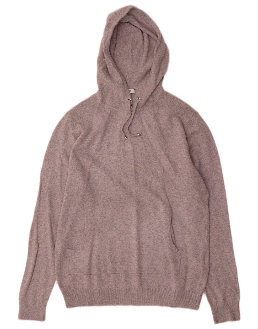 Suéter masculino Reiss com capuz e viscose manchada cinza grande