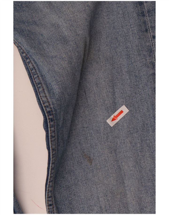 Zara Jeans Bootcut Feminino EU 38 Pequeno W28 L26 Azul Algodão