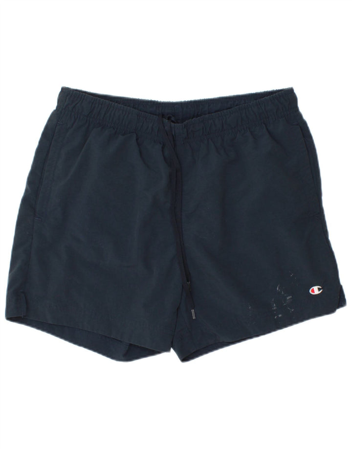 Shorts de natação masculino Champion médio azul marinho