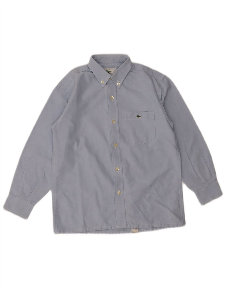 Camisa LACOSTE Menino 7-8 Anos Azul Algodão