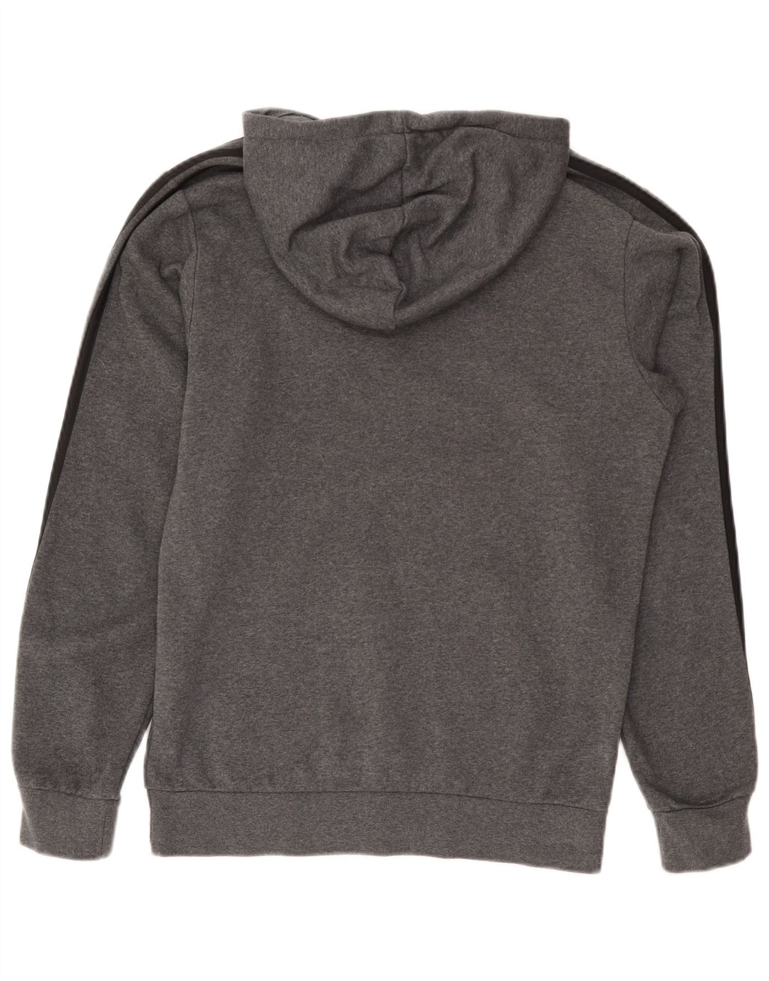 ADIDAS Mens Graphic Full Tracksuit Pequeno Algodão Cinza