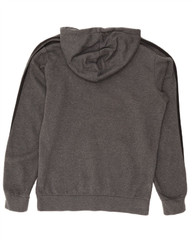 ADIDAS Mens Graphic Full Tracksuit Pequeno Algodão Cinza