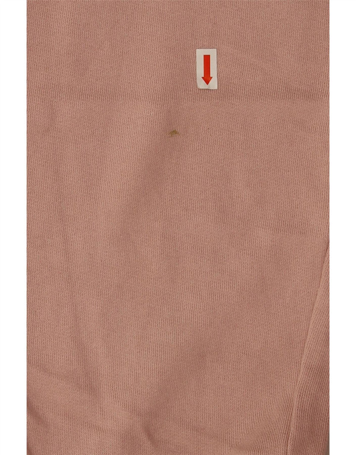 Calça de treino feminina Benetton Joggers UK 10 pequeno rosa