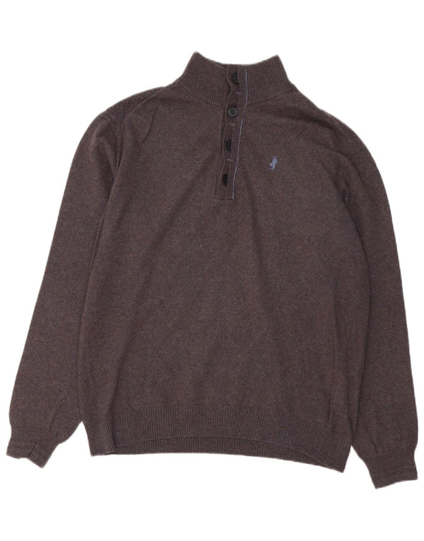 Suéter feminino MARLBORO CLASSICS com gola redonda, tamanho UK 18, XL, cinza rayon