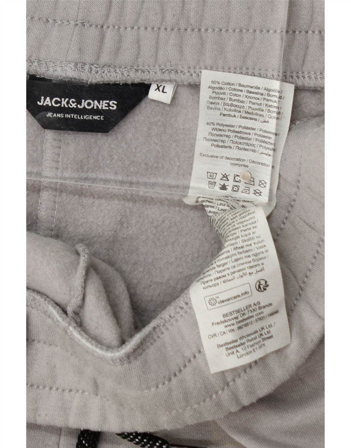 JACK & JONES Mens Sport Shorts XL  Grey Cotton Vintage Jack & Jones and Second-Hand Jack & Jones from Messina Hembry 