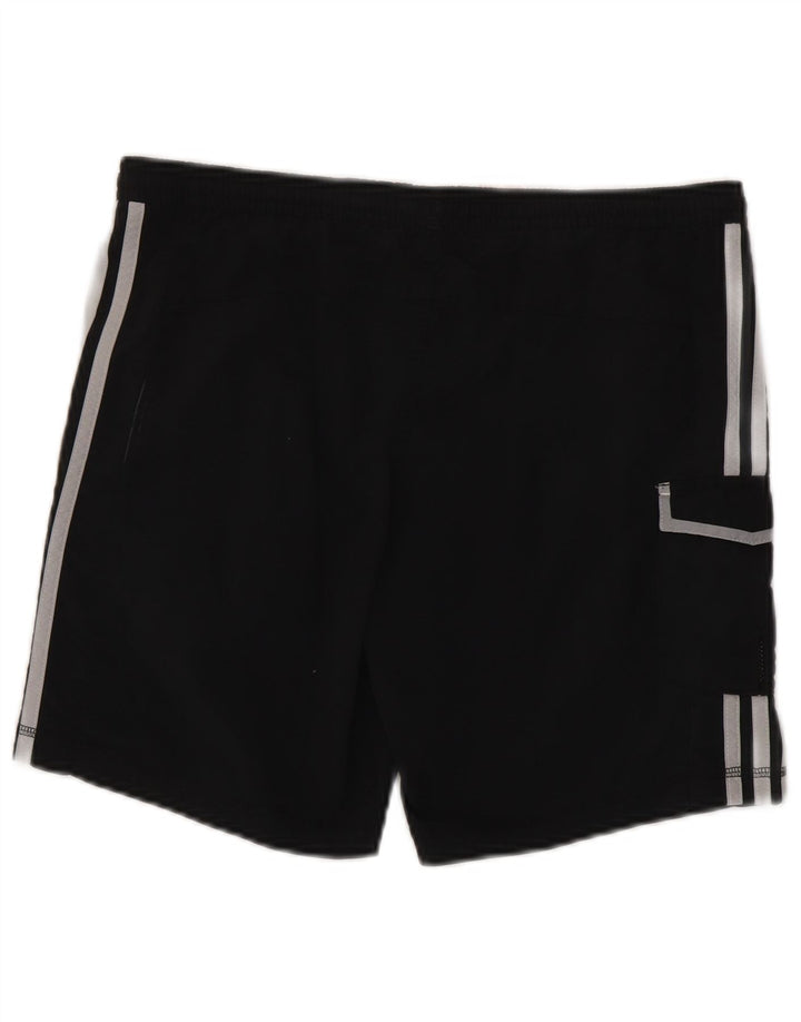 Shorts esportivos Adidas meninos 11-12 anos preto poliéster