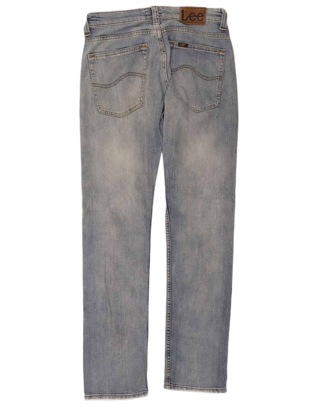 Lee Womens Powell Slim Jeans W31 L34 Azul Algodão