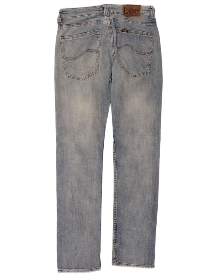 Lee Womens Powell Slim Jeans W31 L34 Azul Algodão