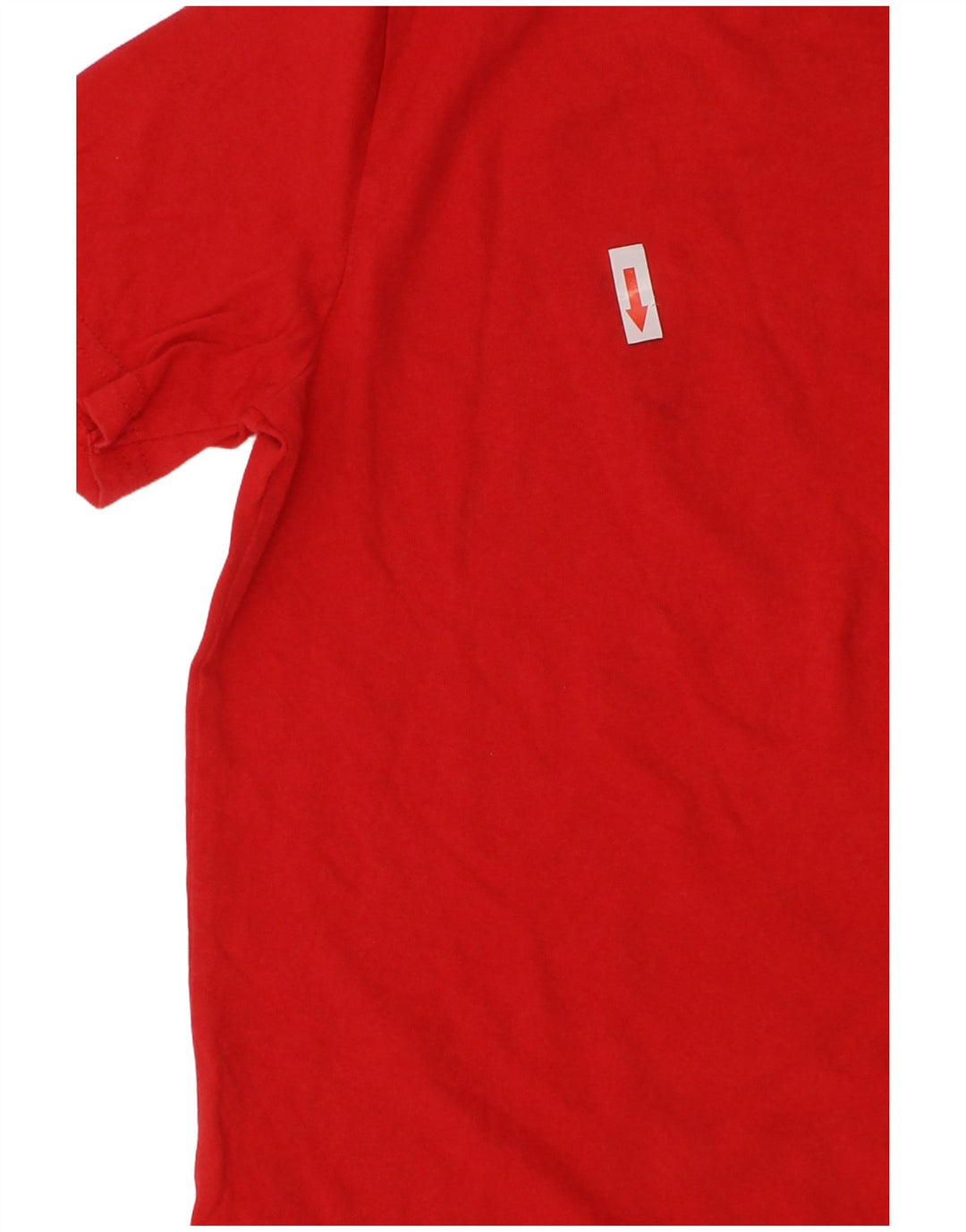 Camiseta Puma Boys Graphic Top 7-8 Anos Pequeno Algodão Vermelho
