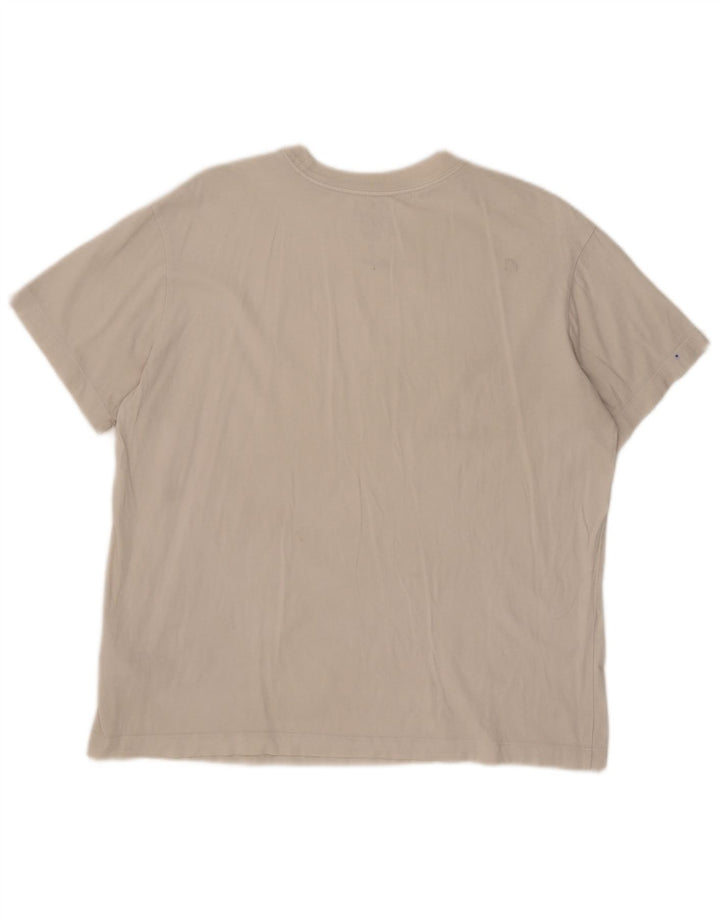 Camiseta Nike Masculina Loose Fit Top Médio Off White Algodão