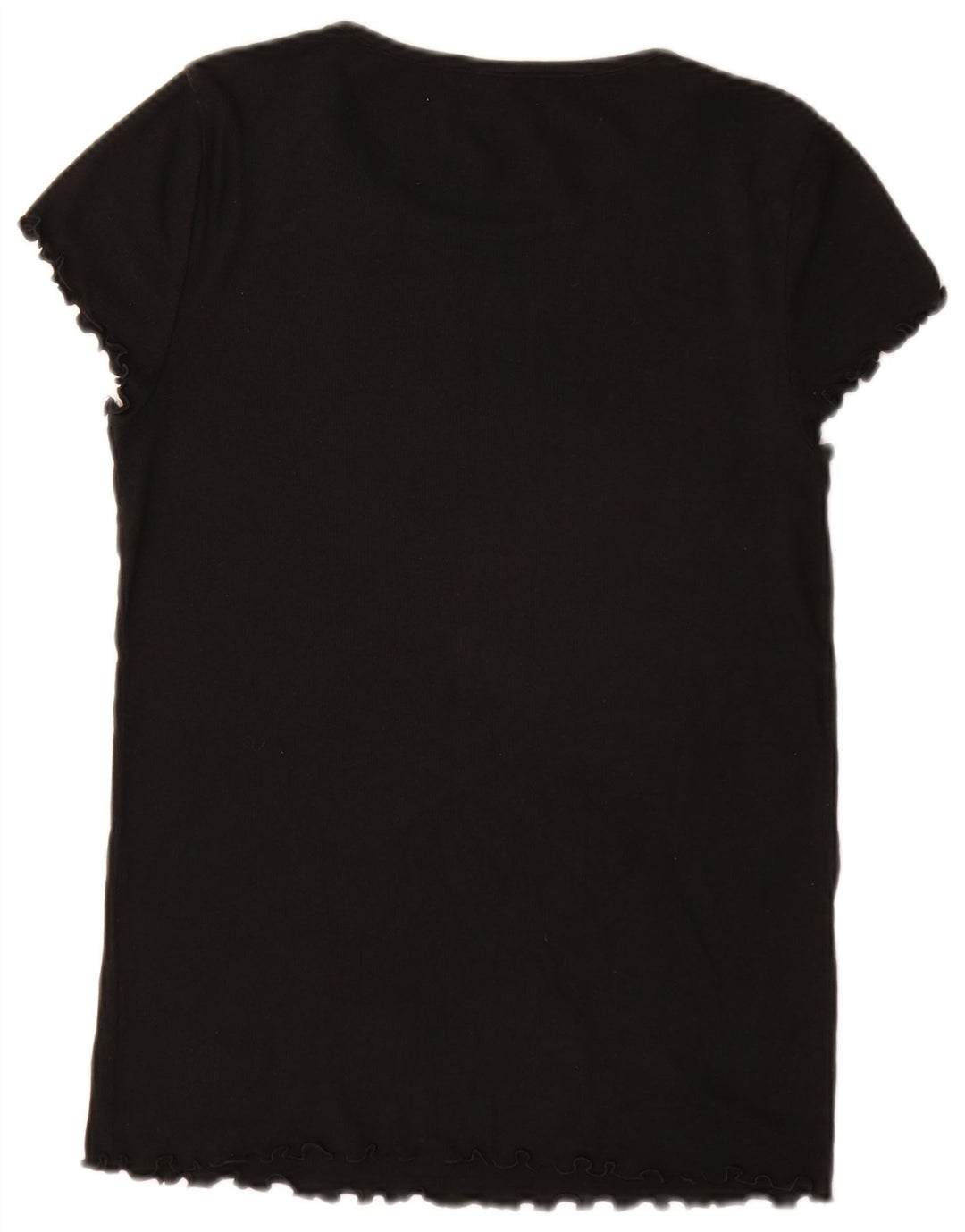 Camiseta feminina alta Gap Reino Unido 14 médio preto