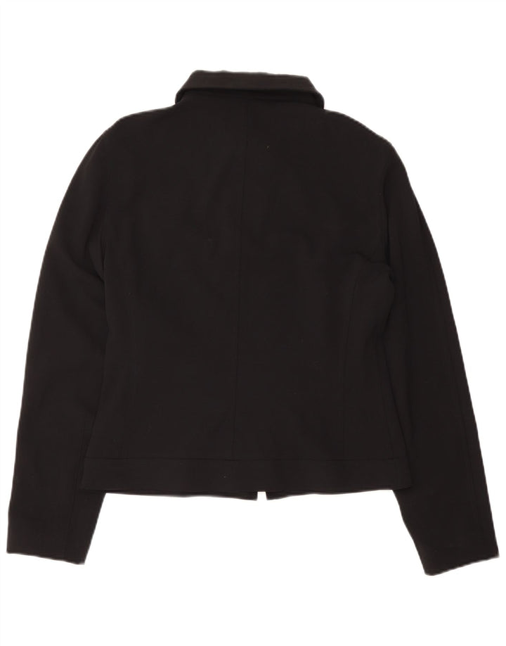 Jaqueta bomber feminina Trend IT 44 média azul marinho viscose