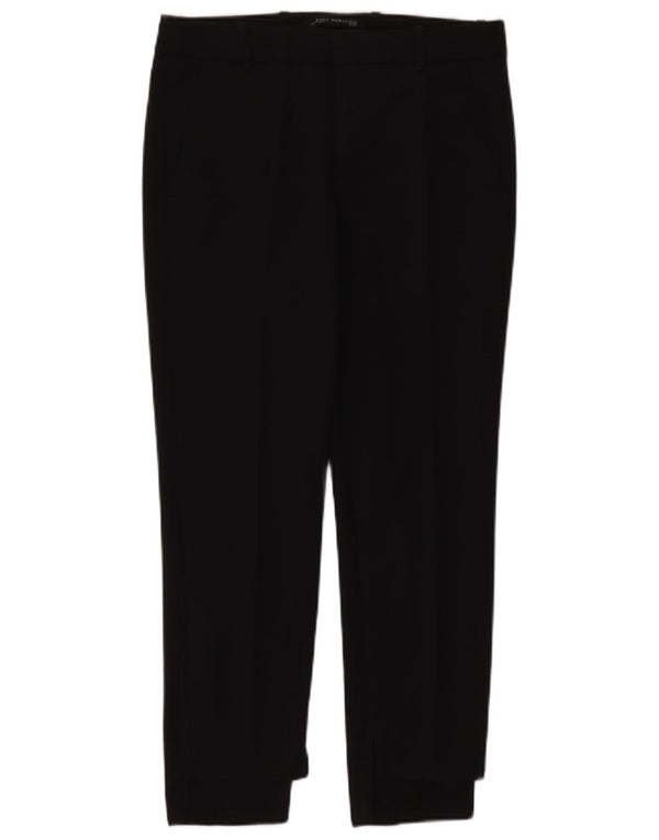 Zara Calça Chino Feminina Slim EU 36 XS W26 L26 Preta