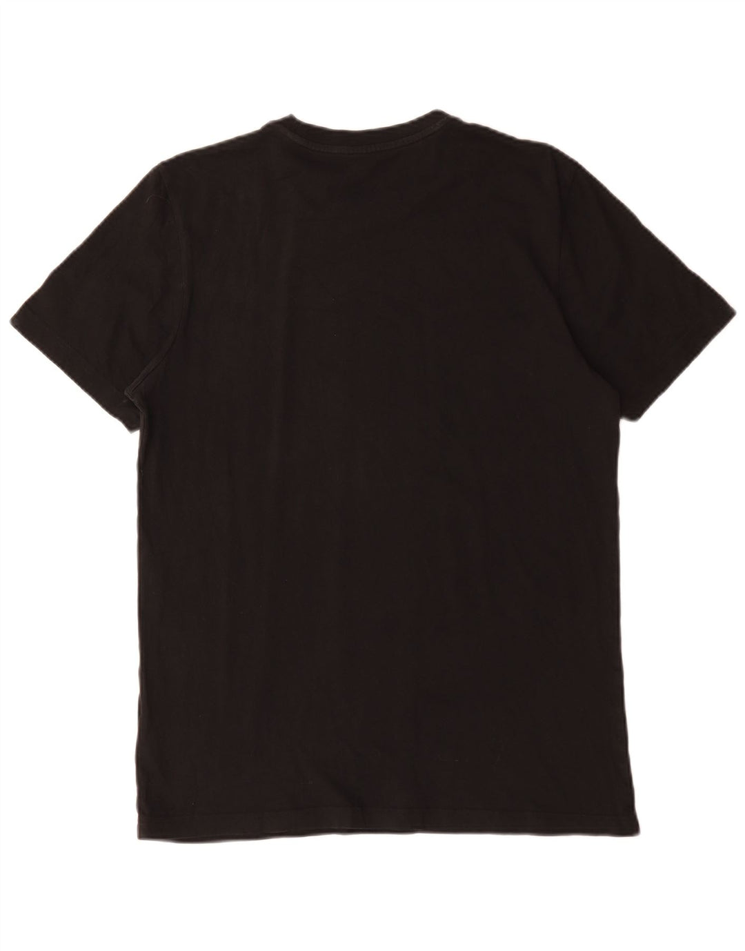 Adidas Mens Three Stripes Graphic Camiseta Top Médio Algodão Preto
