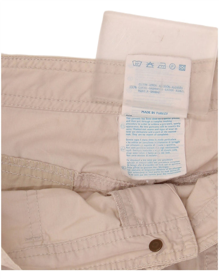 Shorts Chino Feminino Champion Médio W30 Algodão Bege