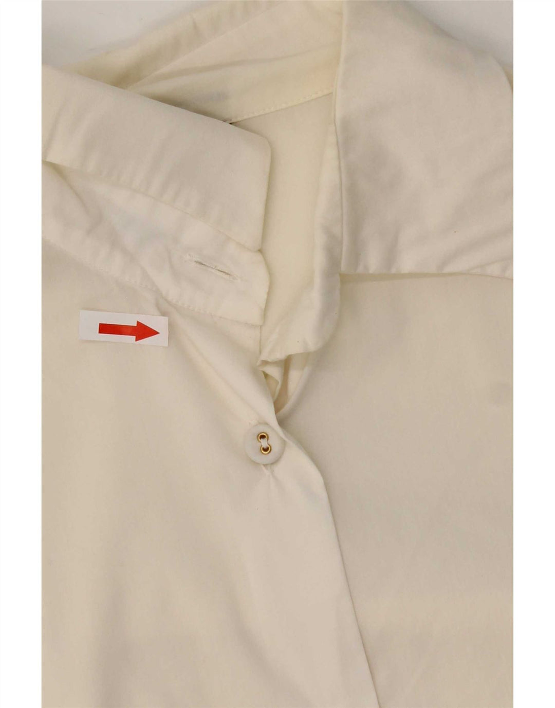 Camisa gráfica feminina Just Cavalli IT 40 algodão branco pequeno