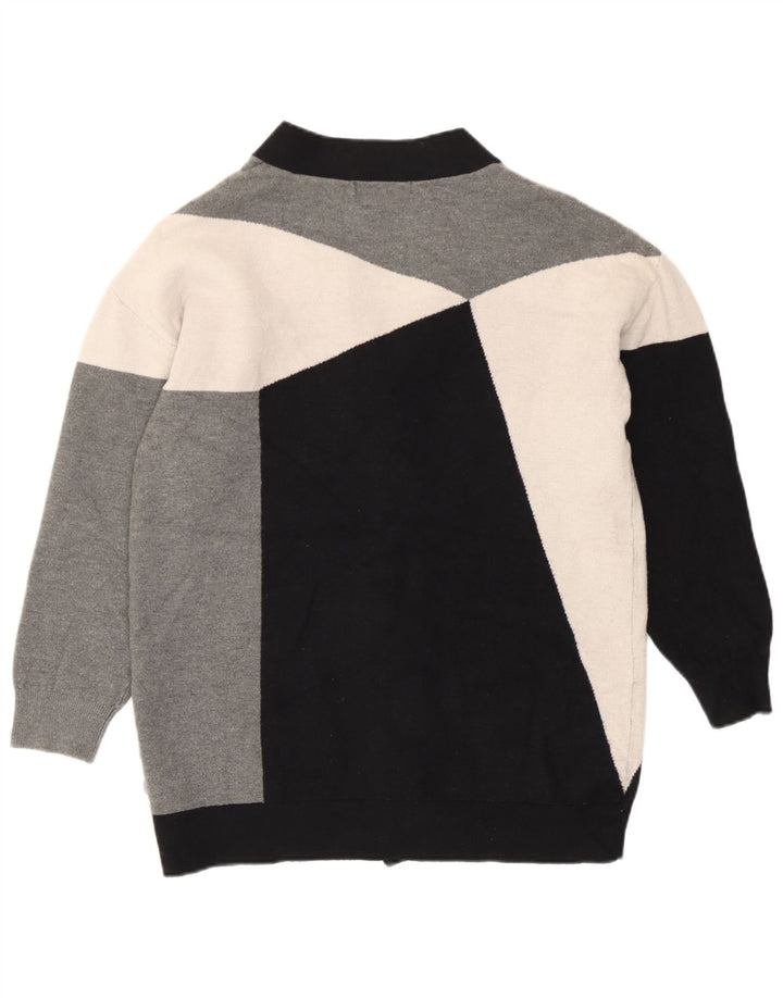 Suéter cardigã feminino Marks & Spencer UK 14 médio multicolorido