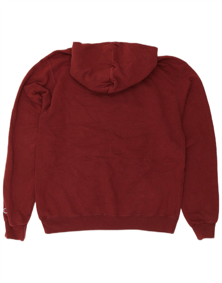 Jumper masculino com capuz e ajuste regular gráfico Champion médio marrom universitário