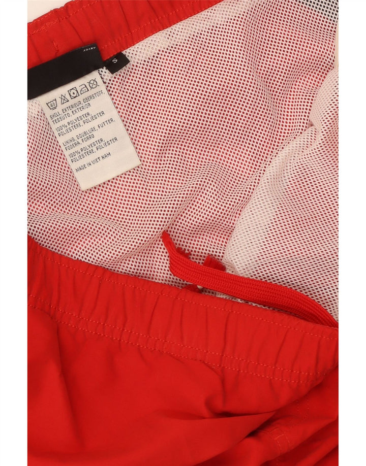O'Neill Mens Graphic Sport Shorts Pequeno Poliéster Colorblock Vermelho