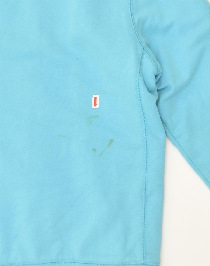L.L.BEAN Mens Tracksuit Top Jacket Medium Turquoise Cotton | Vintage L.L.Bean | Thrift | Second-Hand L.L.Bean | Used Clothing | Messina Hembry 
