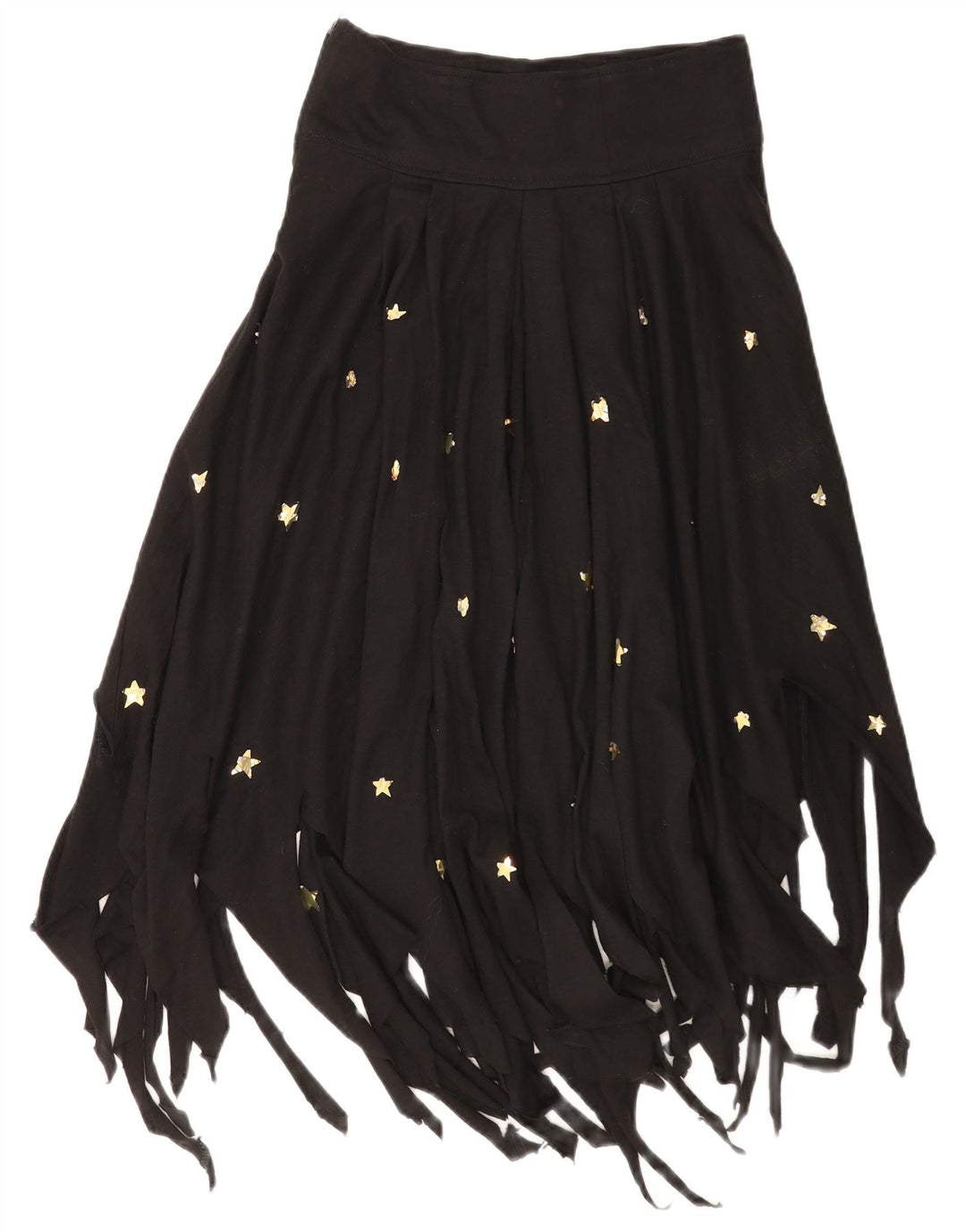 POP 84 Saia Assimétrica Feminina IT 44 Médio W28 Acrílico Preto