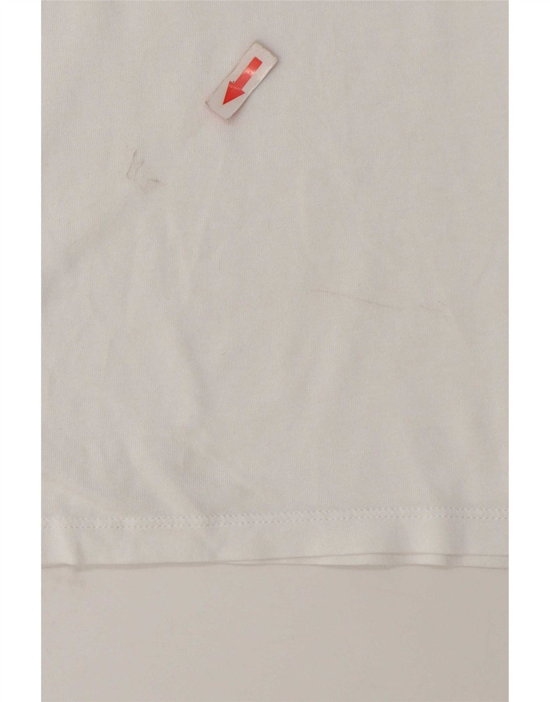 Camiseta feminina gráfica Levi's UK 14 médio branco