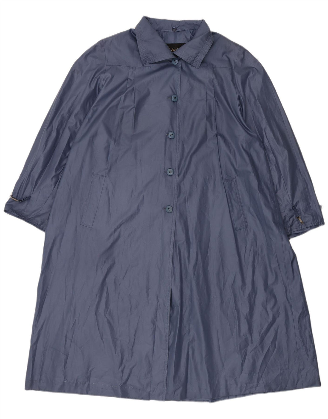 Sobretudo oversized feminino Claude Havrey EU 41 poliéster azul médio