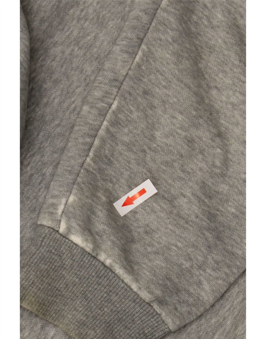 Puma Mens Graphic Hoodie Jumper Médio Algodão Cinza