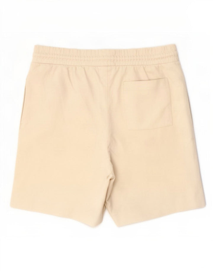 Zara Shorts esportivos masculinos XL algodão bege