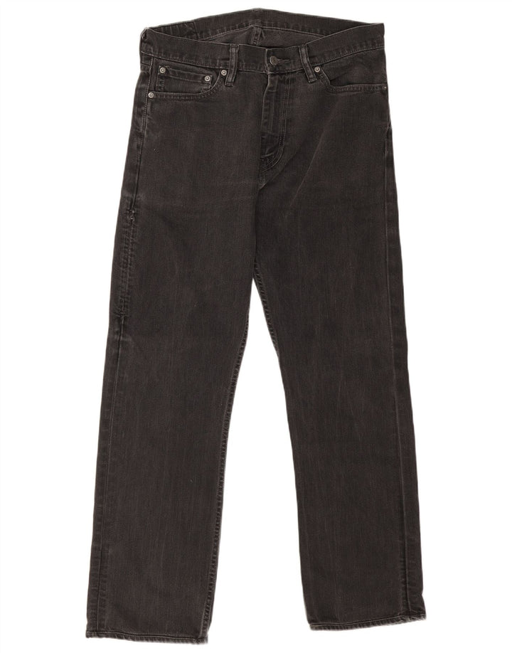 Calça jeans reta masculina Levi's W30 L30 cinza